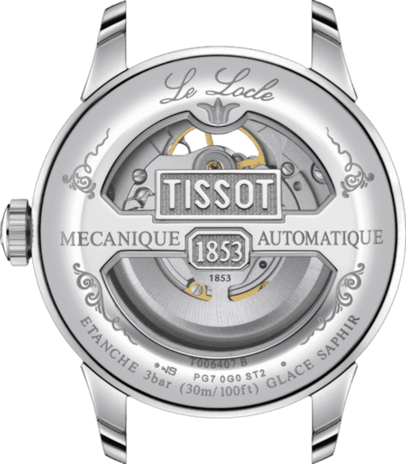 Tissot Le Locle Powermatic 80 Open Heart - T006.407.16.033.01