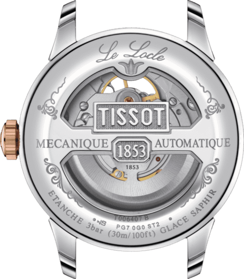 Tissot Le Locle Powermatic 80 Open Heart - T006.407.22.033.02