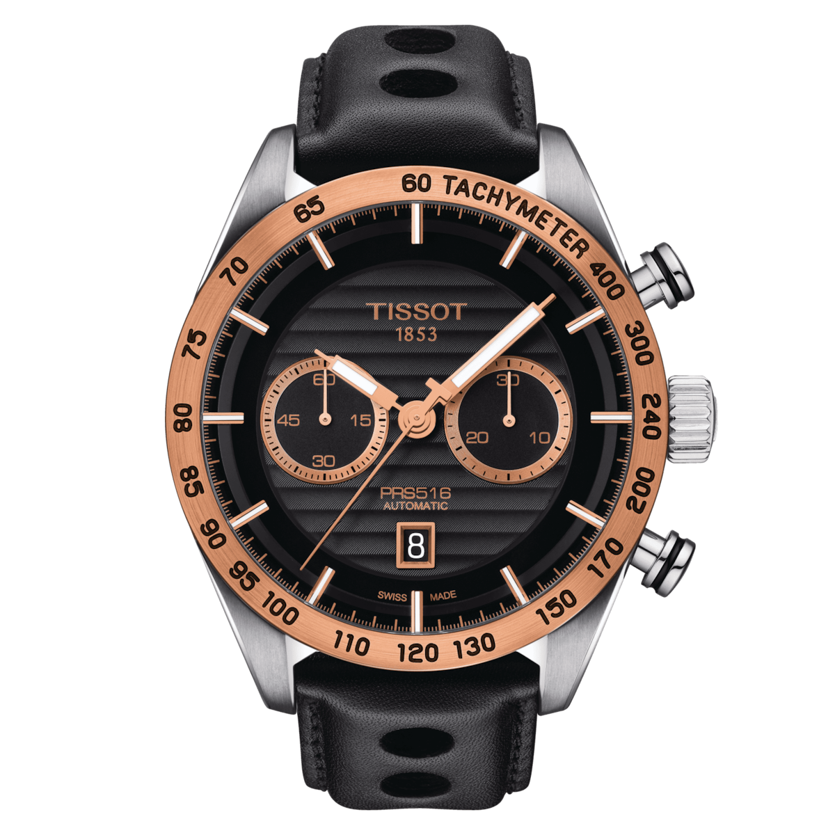 Tissot PRS 516 18K Gold Valjoux - T925.427.46.051.01