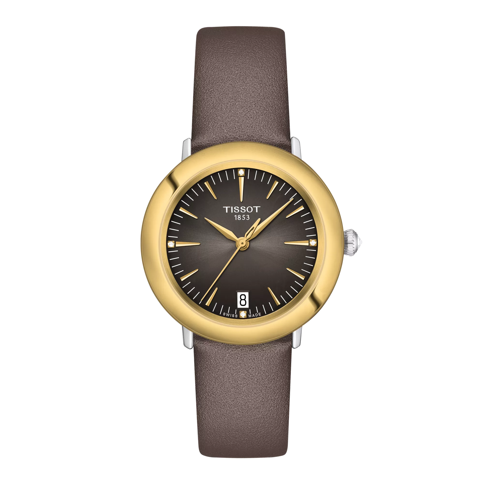Glendora 18K Gold bezel T929.210.46.066.00