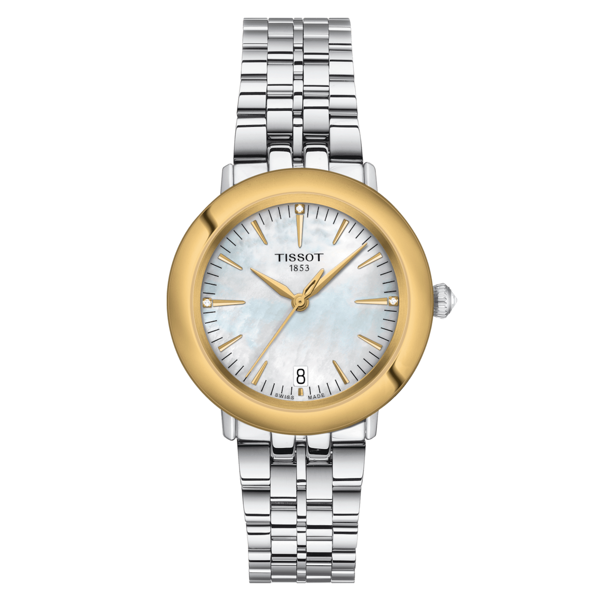 Tissot Glendora 18K Gold bezel - T929.210.41.116.01