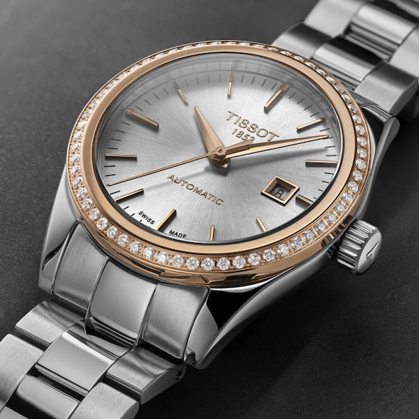 Tissot T-My Lady Automatic 18K Gold bezel - T930.007.41.031.00