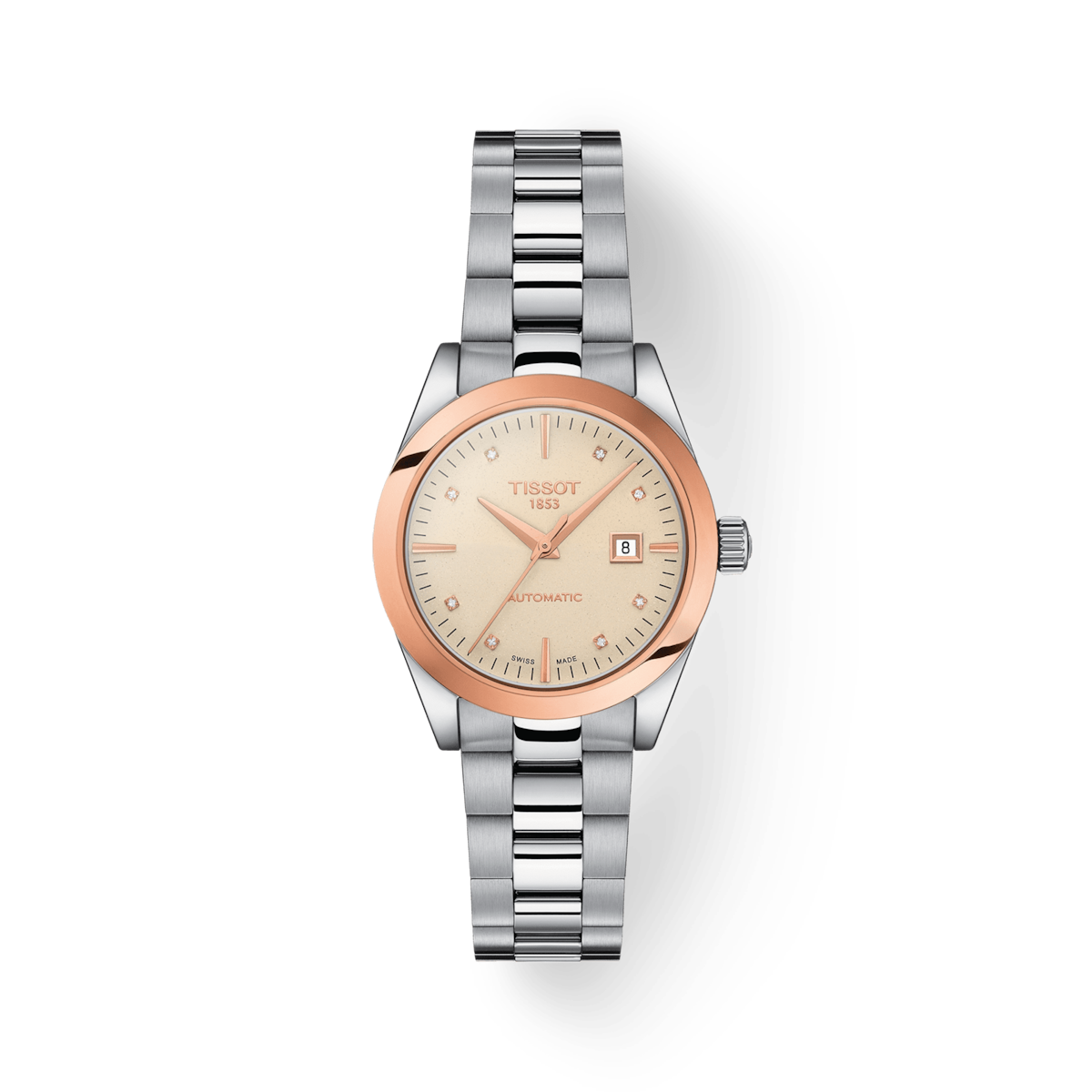 Tissot T-My Lady Automatic 18K Gold bezel - T930.007.41.266.00