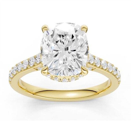 14K 4.50CT Lab Grown Diamond Engagement Ring 69812