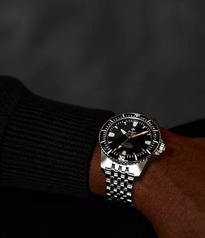 Zodiac Super Sea Wolf Pro-Diver Automatic Stainless Steel Watch ZO3552