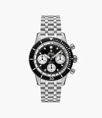 Zodiac Sea-Chron Automatic Stainless Steel Watch ZO3604