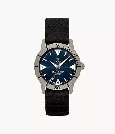 Zodiac Super Sea Wolf Titanium Skin Diver Automatic Watch ZO9219