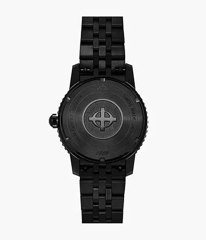 Zodiac Compression Diver Black Stainless Steel Watch ZO9314