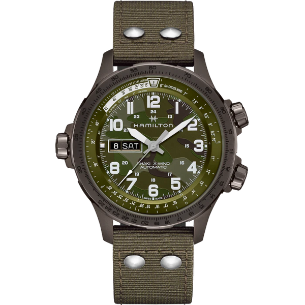 Hamilton H77775960 Khaki Aviation X-Wind Auto 45mm