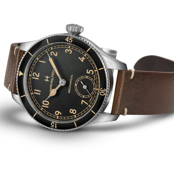 Hamilton H76719530 Khaki Aviation Pilot Pioneer Mechanical Small Seconds