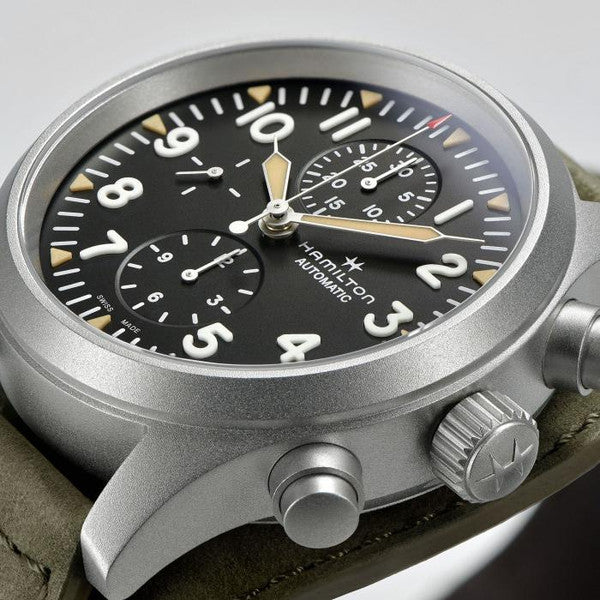 Hamilton H71706830 Khaki Field Automatic Chronograph