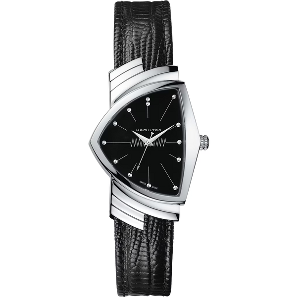 Hamilton H24411732 Ventura Quartz Men In Black 32mm