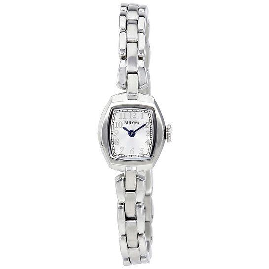 Bulova Silver Dial Stainless Steel Ladies Watch Watch 96L221