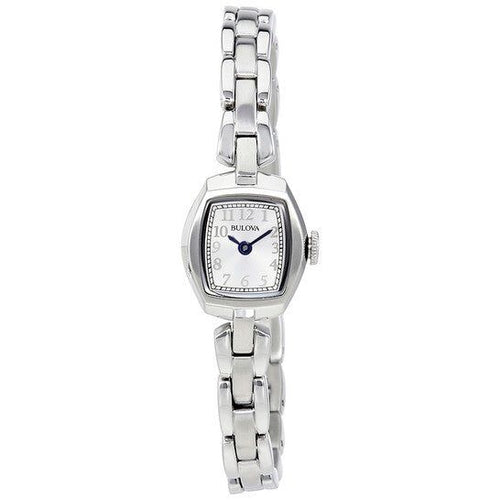 Silver Dial Stainless Steel Ladies Watch Watch 96L221