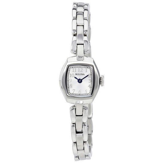 Bulova Silver Dial Stainless Steel Ladies Watch Watch 96L221