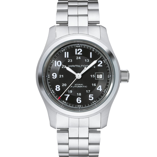 Hamilton H70515137 Khaki Field Auto 80 Hour Stainless Steel