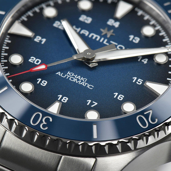 Hamilton H82505140 Khaki Navy Scuba Automatic Blue Dial