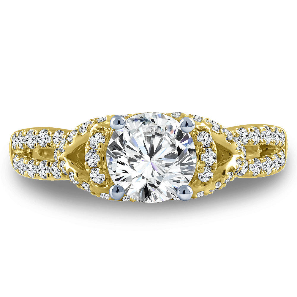 DIAMOND ENGAGEMENT RING. CR829Y