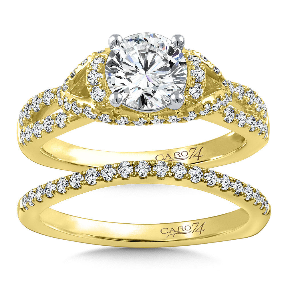 DIAMOND ENGAGEMENT RING. CR829Y