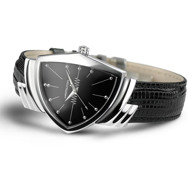 Hamilton H24411732 Ventura Quartz Men In Black 32mm