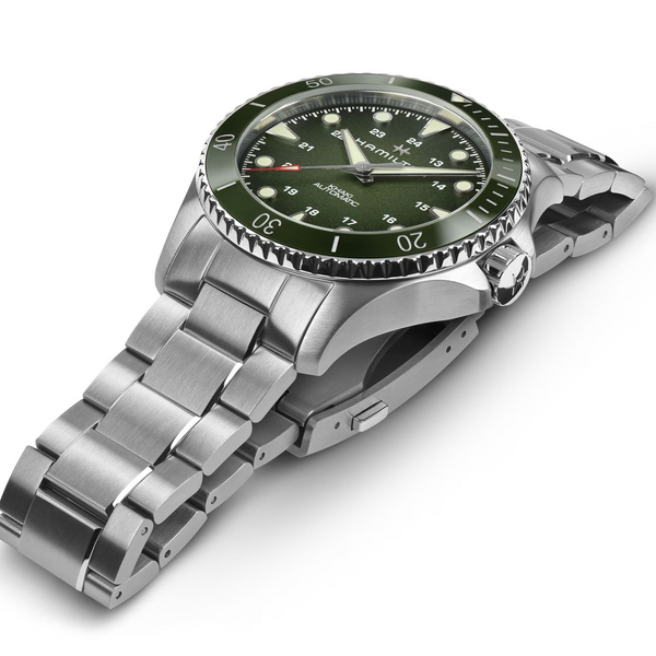 Hamilton H82525160 Khaki Navy Scuba Green Dial Automatic