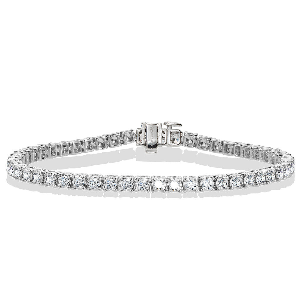 DIAMOND STAR TENNIS BRACELET (3.00 CTW) LDD603-W