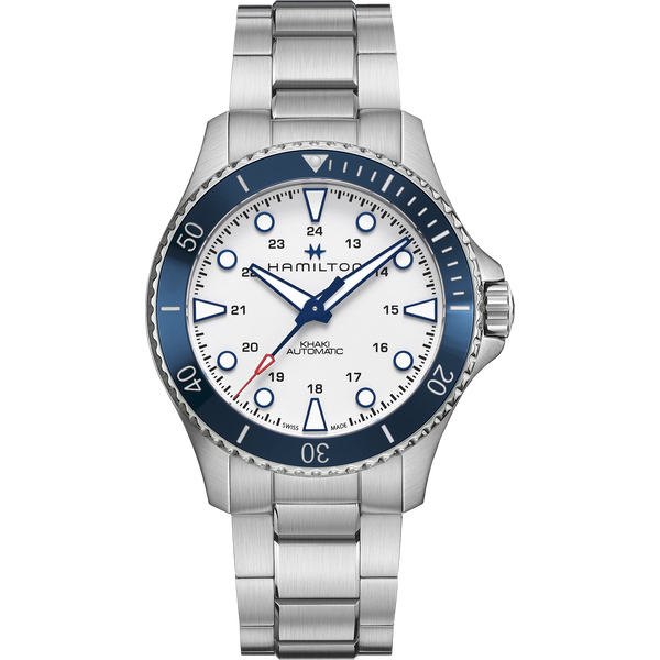 Hamilton H82505150 Khaki Navy Scuba Automatic White Dial