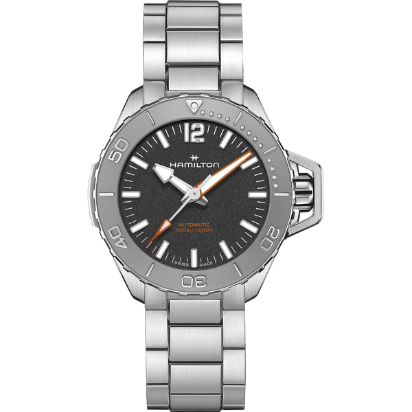 Hamilton H77485130 Khaki Navy Frogman Automatic Black Dial 41mm