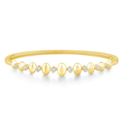 14K Gold & Diamond Odyssey Bangle FB1003Y
