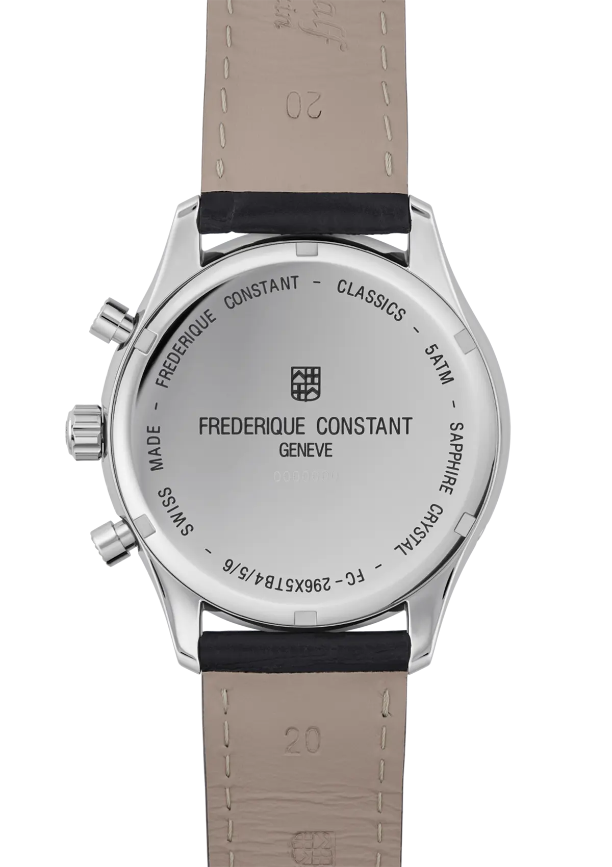 Frederique Constant CLASSICS QUARTZ CHRONOGRAPH TRIPLE CALENDAR FC-296DG5B6