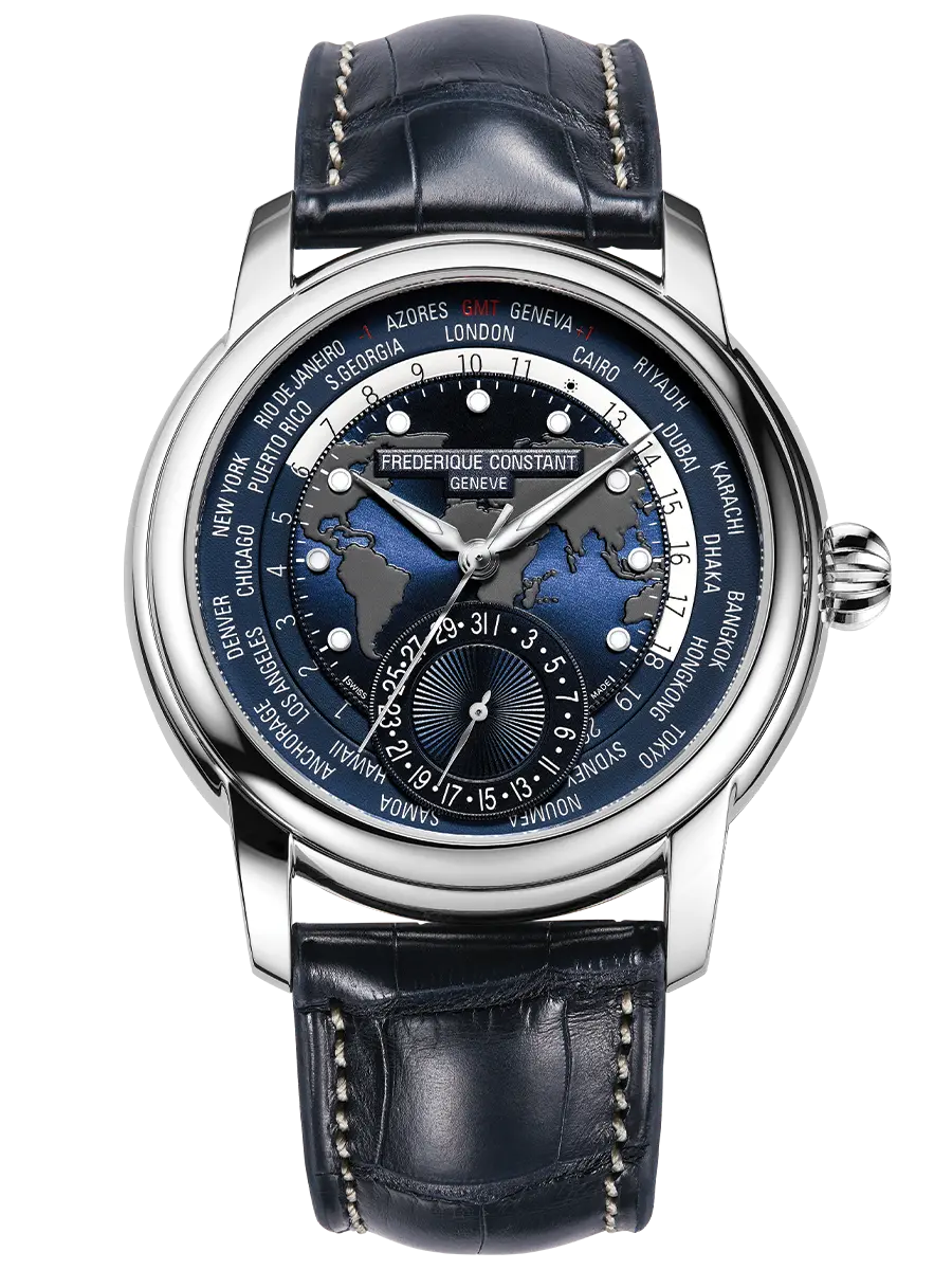 Frederique Constant MANUFACTURE CLASSIC WORLDTIMER FC-718NWM4H6