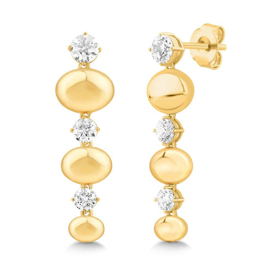 14K Gold & Diamond Odyssey Earrings FE1002Y
