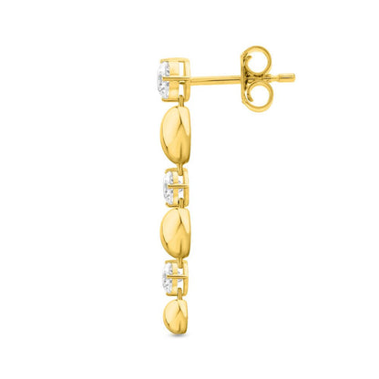 14K Gold & Diamond Odyssey Earrings FE1002Y