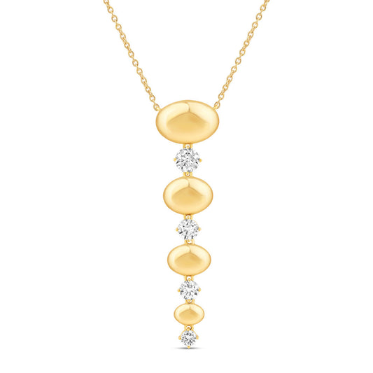 14K Gold & Diamond Odyssey Pendant FN1001Y