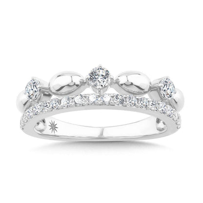 14K White Gold & Diamond Odyssey Ring FR1002W