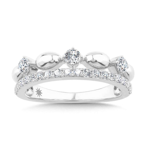 14K White Gold & Diamond Odyssey Ring FR1002W