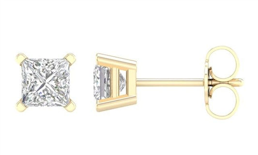 14K 1.00CT Certified Lab Grown Diamond Earrings 66878