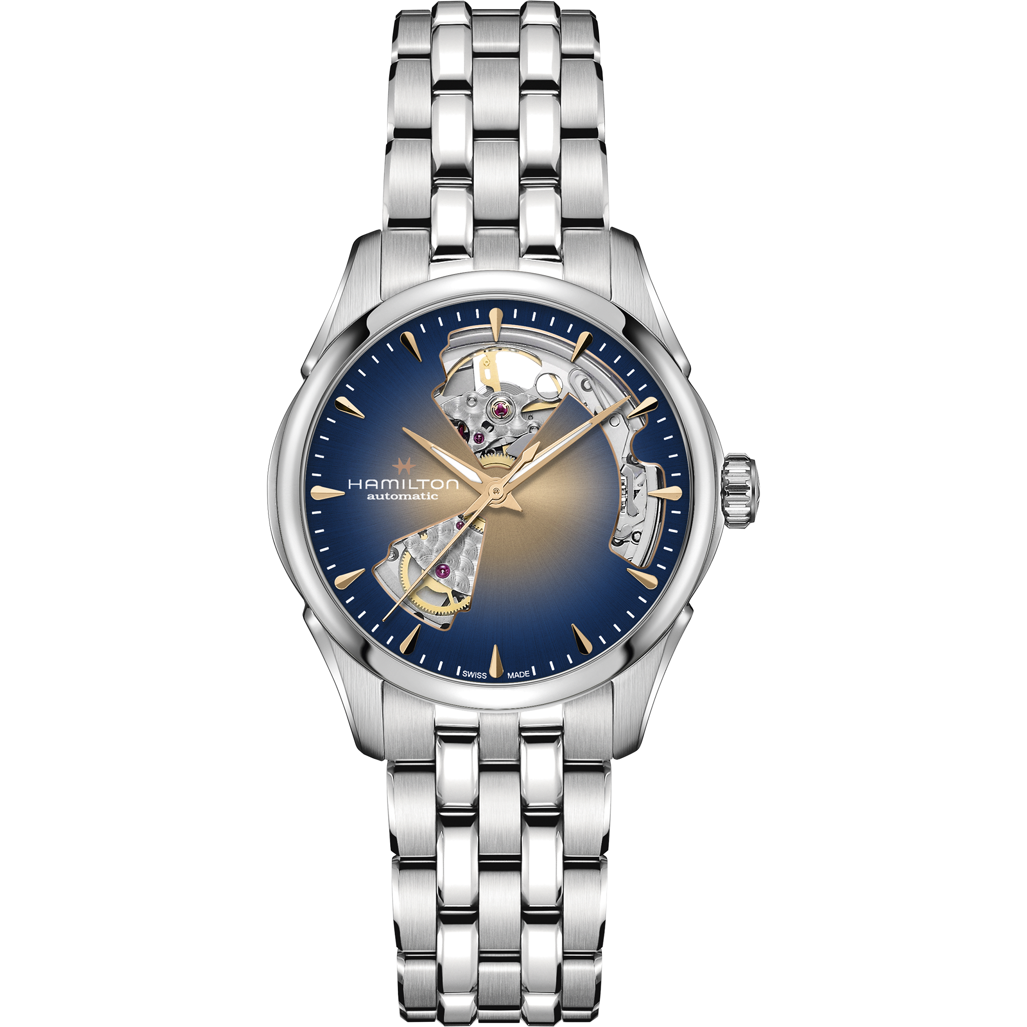 Jazzmaster Open Heart Lady Auto 36mm H32215101