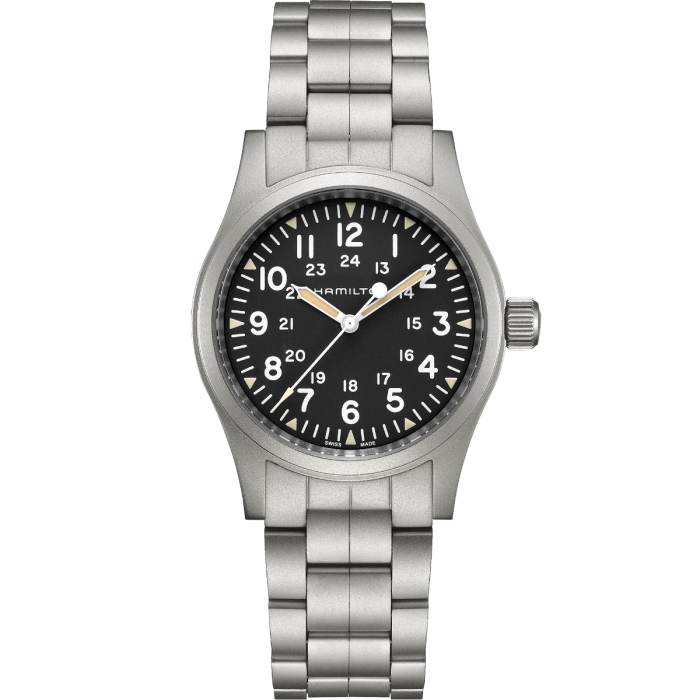 Khaki Field Mechanical 38mm H69439131