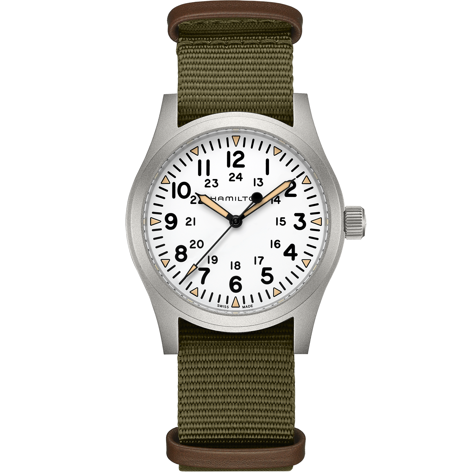 Khaki Field Mechanical 42mm H69529913