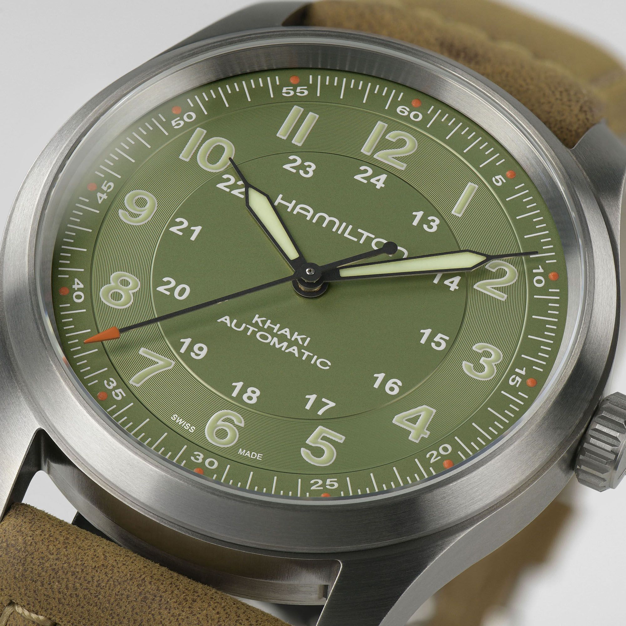 KHAKI FIELD TITANIUM AUTO H70205860