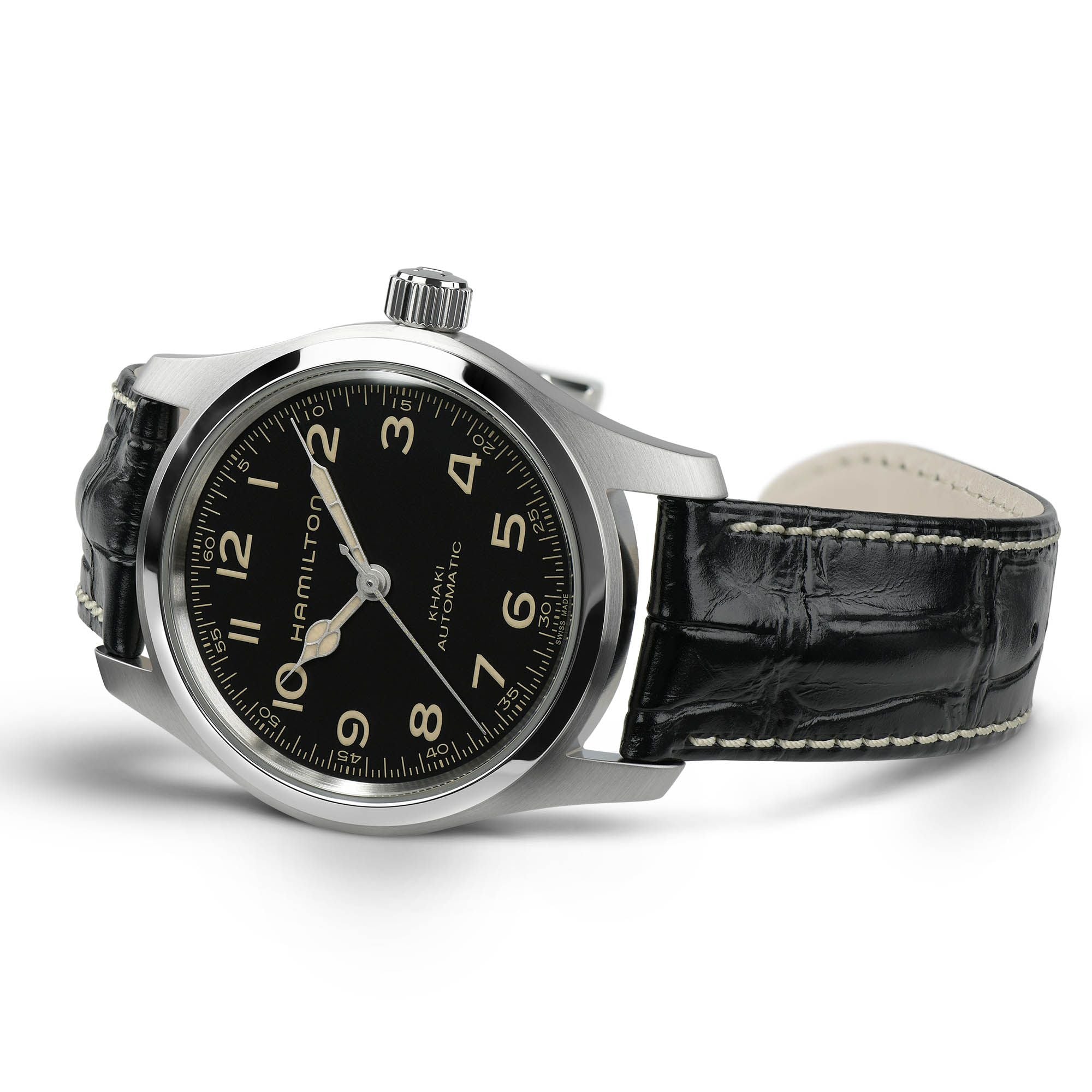 Hamilton Khaki Field Murph Auto 42mm Bracelet Bundle H70605732