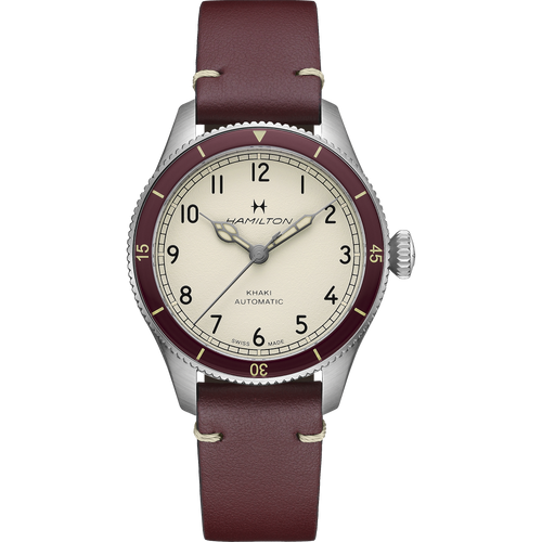 Khaki Aviation Pilot Pioneer Auto 38mm H76265810