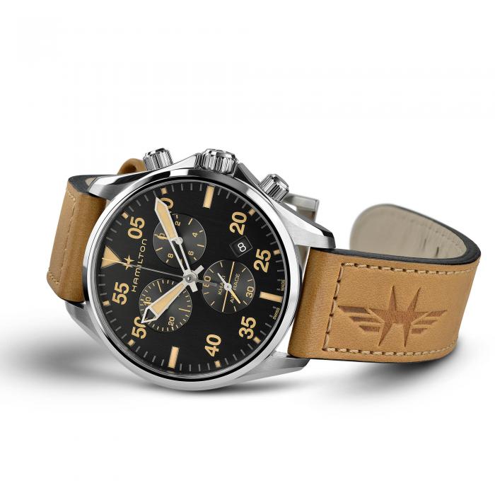 Khaki Aviation Khaki Pilot Chrono Quartz H76722531