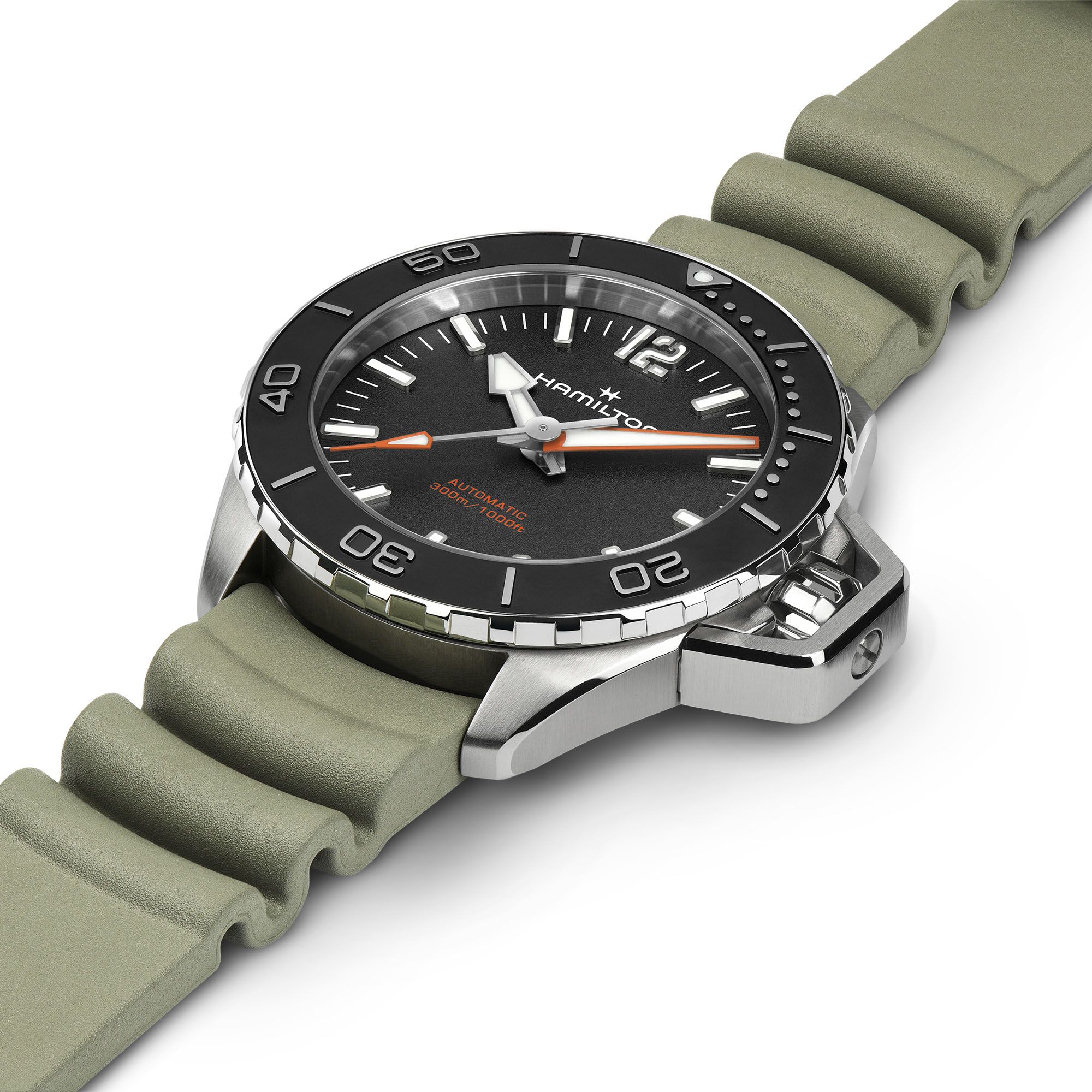 Khaki Navy Frogman Auto H77455331