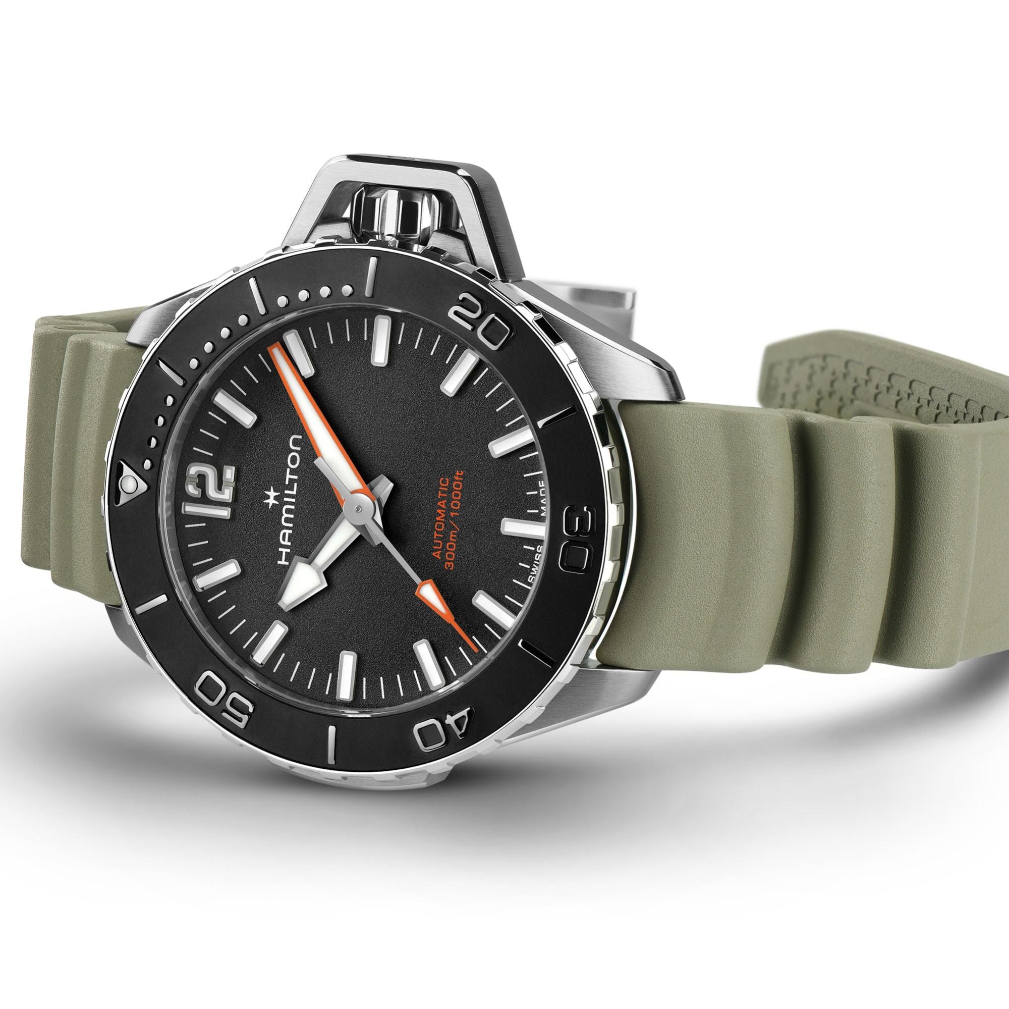 Khaki Navy Frogman Auto H77455331