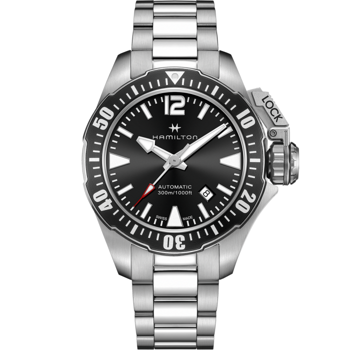 Khaki Navy Frogman Auto H77605135