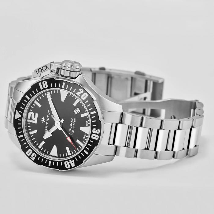 Khaki Navy Frogman Auto H77605135