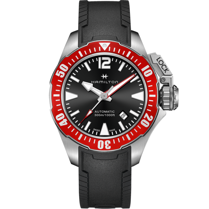 Khaki Navy Frogman Auto H77725335