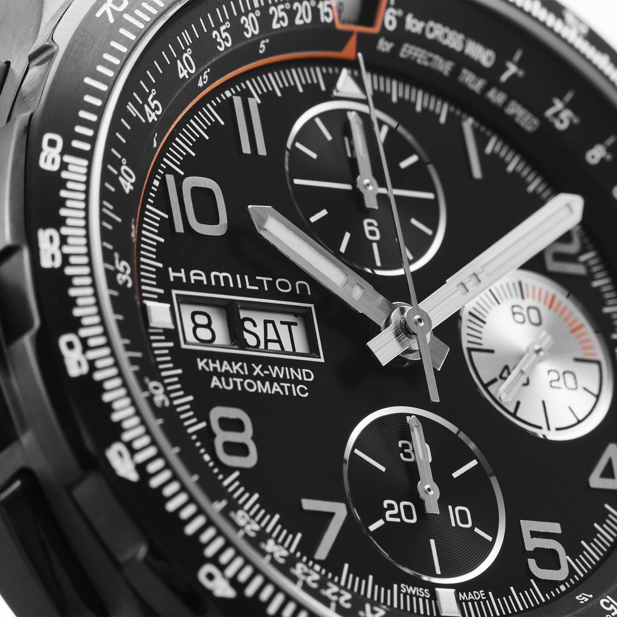 Hamilton KHAKI AVIATION X-WIND AUTO CHRONO-H77736733